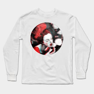 rose and woman love Long Sleeve T-Shirt